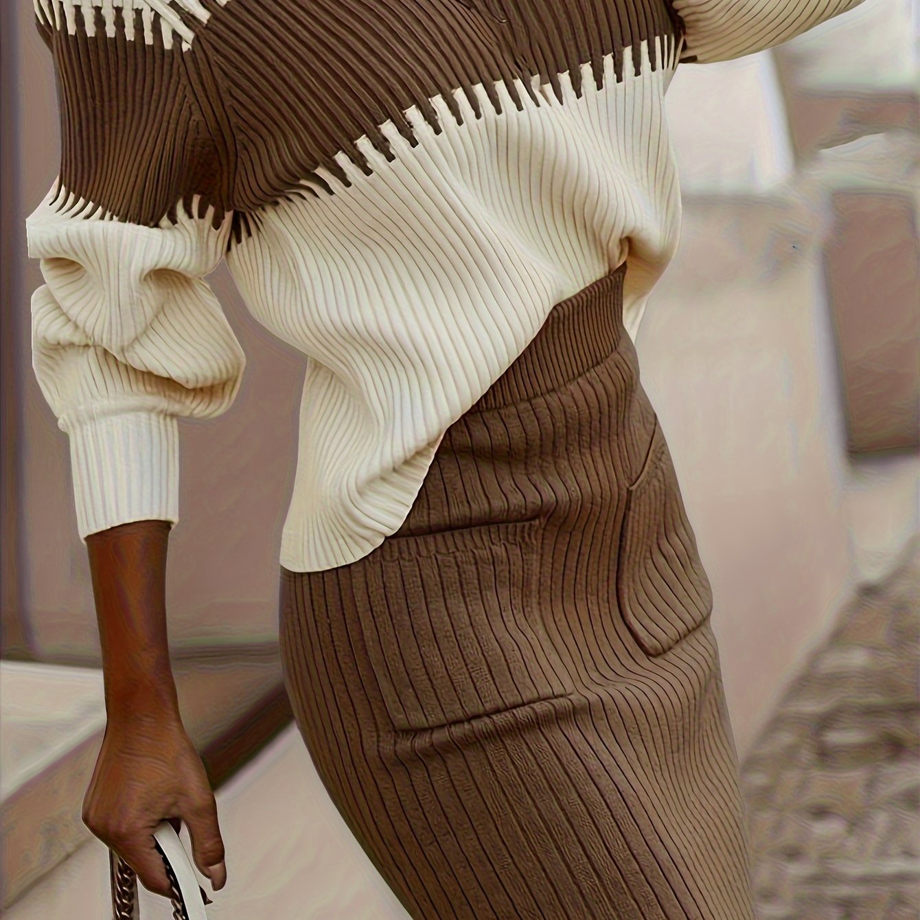 Apricot + Brown / XXL